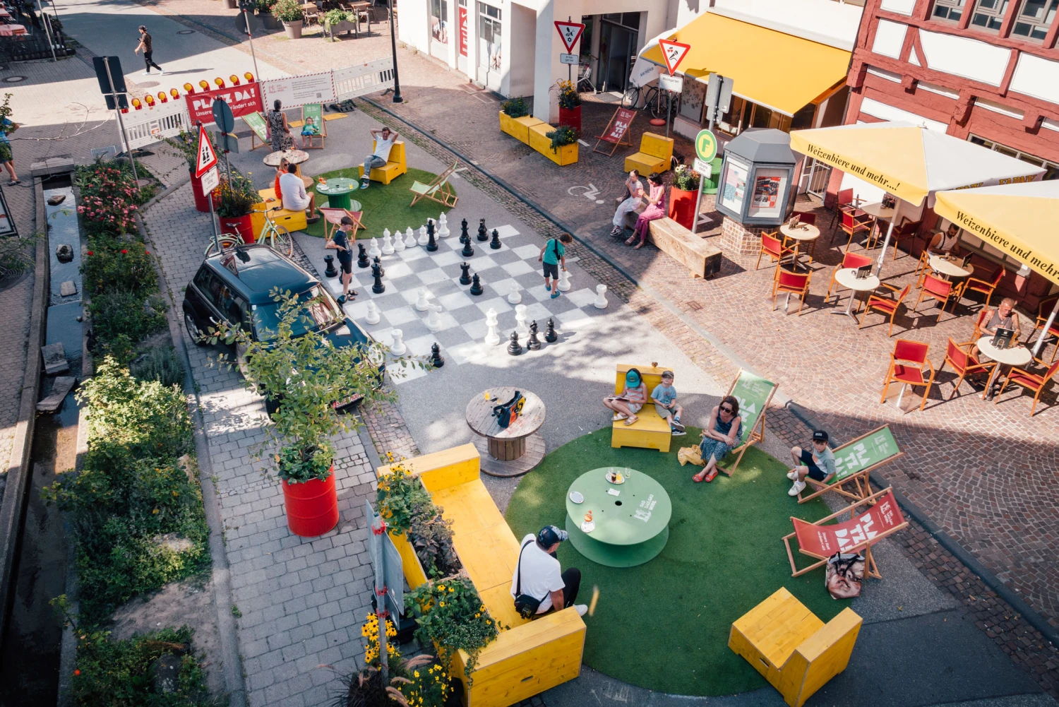 Platz da Pop Up Event Bad Saulgau