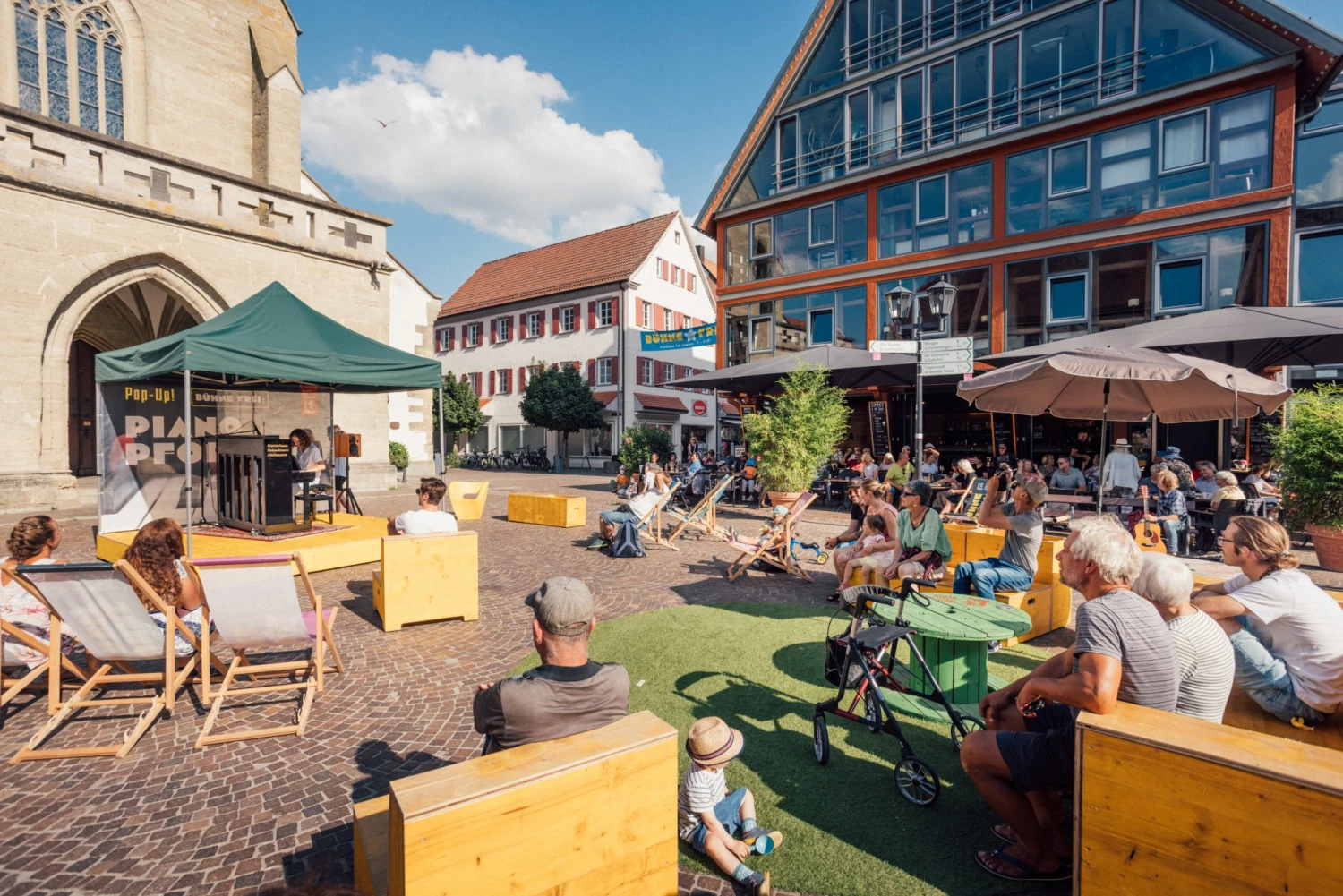 Piano Pforte Pop Up Event Bad Saulgau