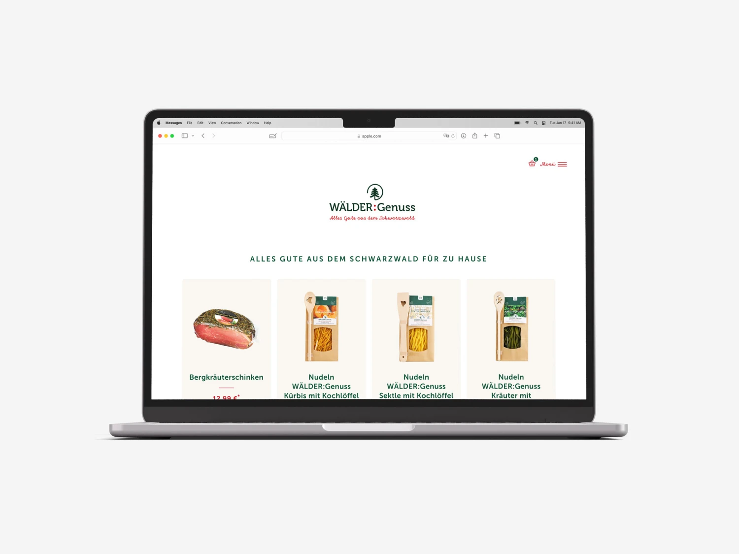 Webshop Wälder Genuss