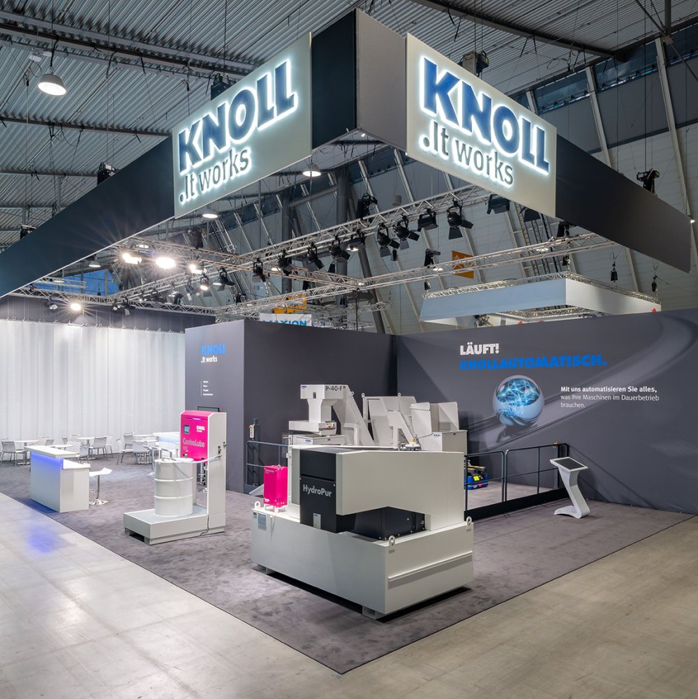 Messestand Knoll Maschinenbau
