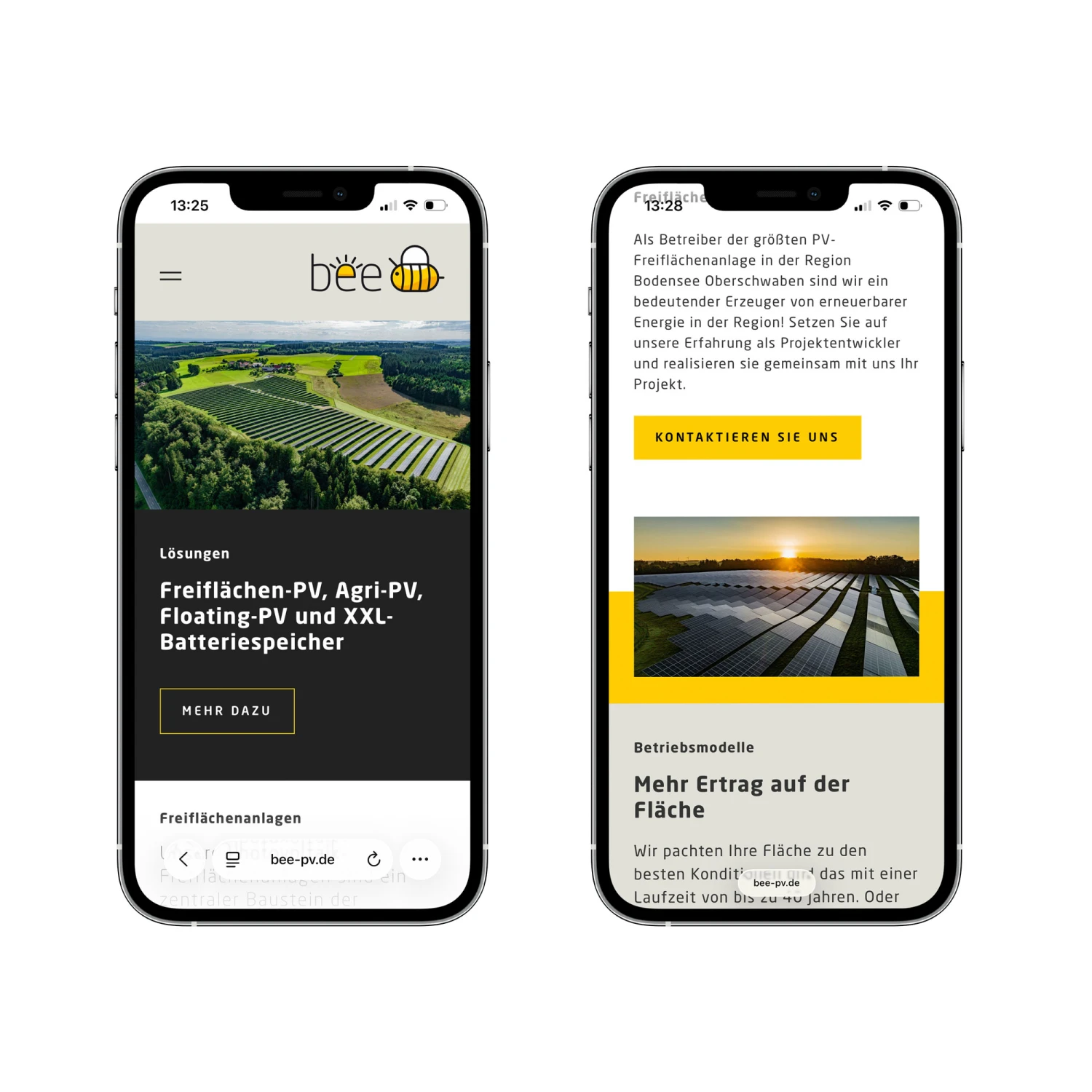 Webdesign Bee PV Responsive