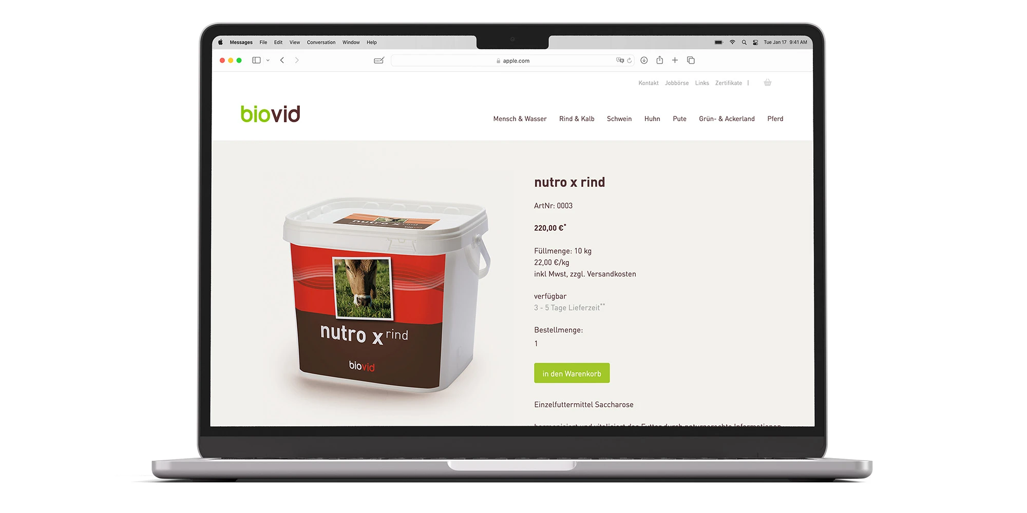 Webdesign Biovid