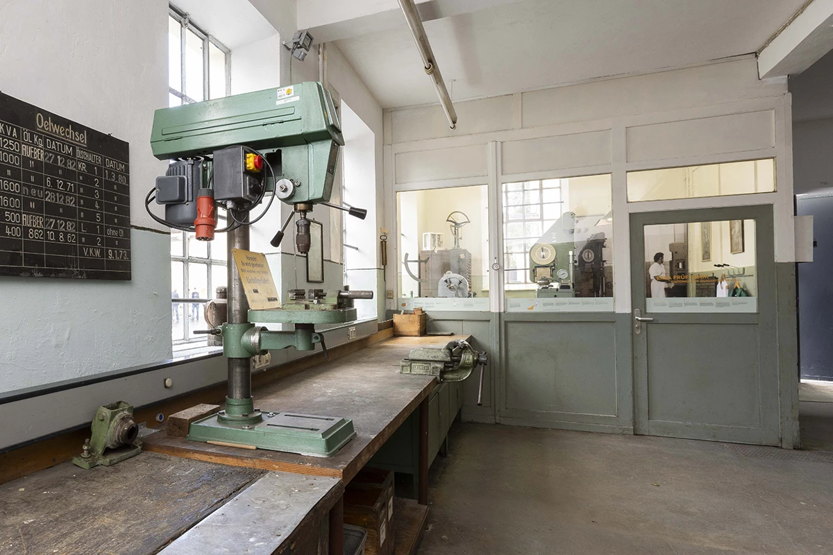ERBA Museum Wangen Ausstellung, Elektrowerkstatt
