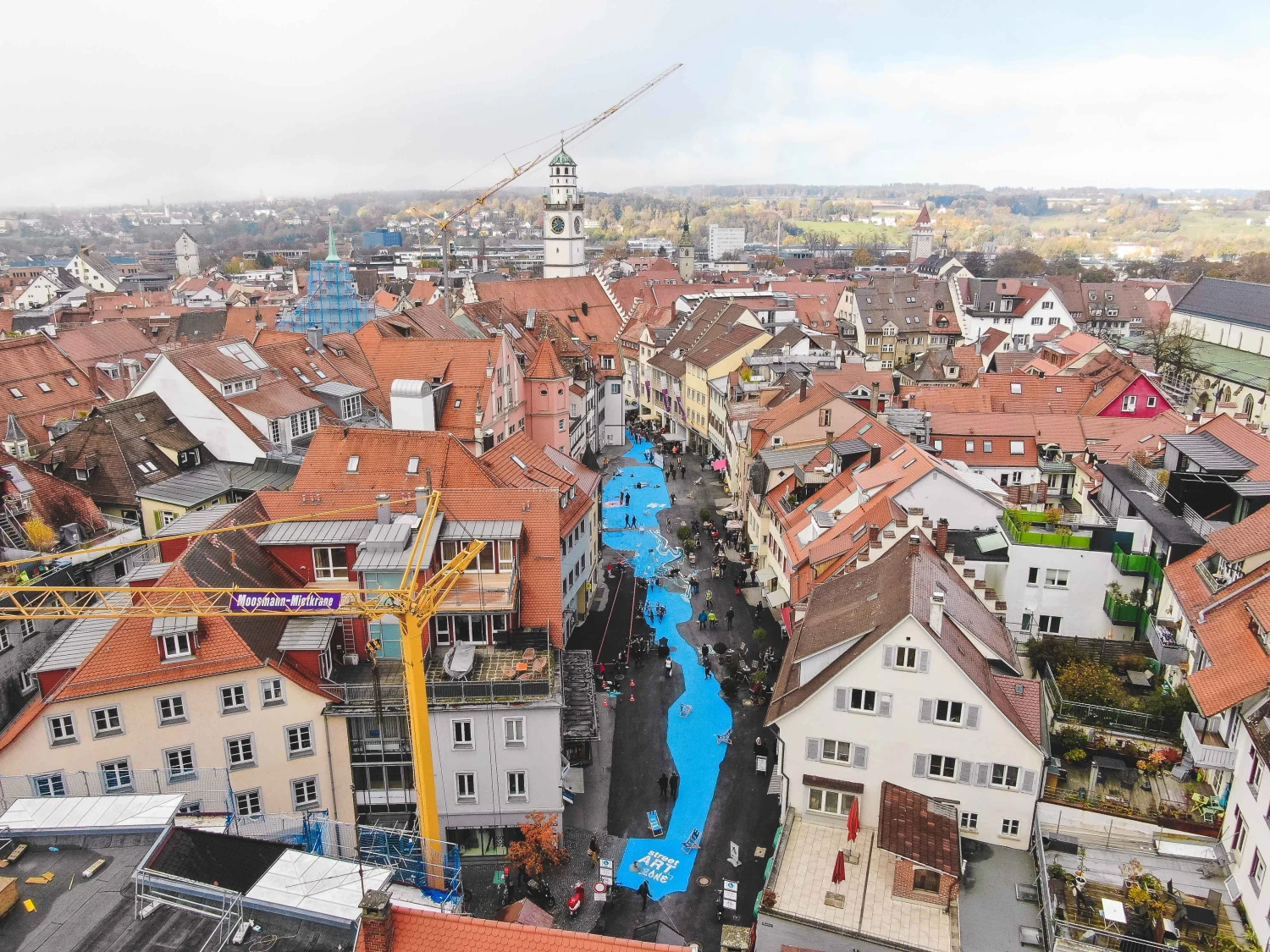 Street-Art-Zone Blauer Bach