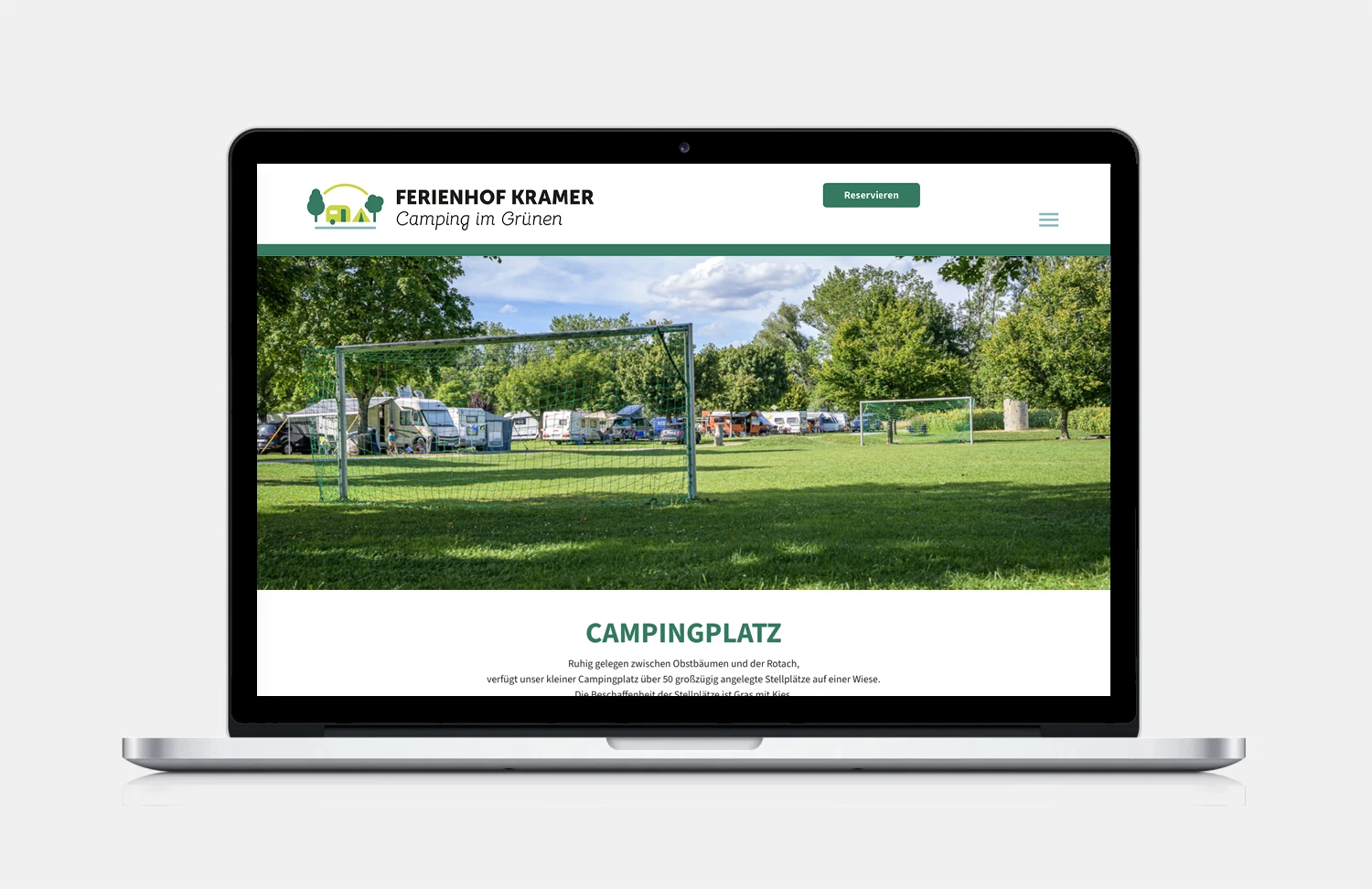 Ferienhof Kramer - Webdesign