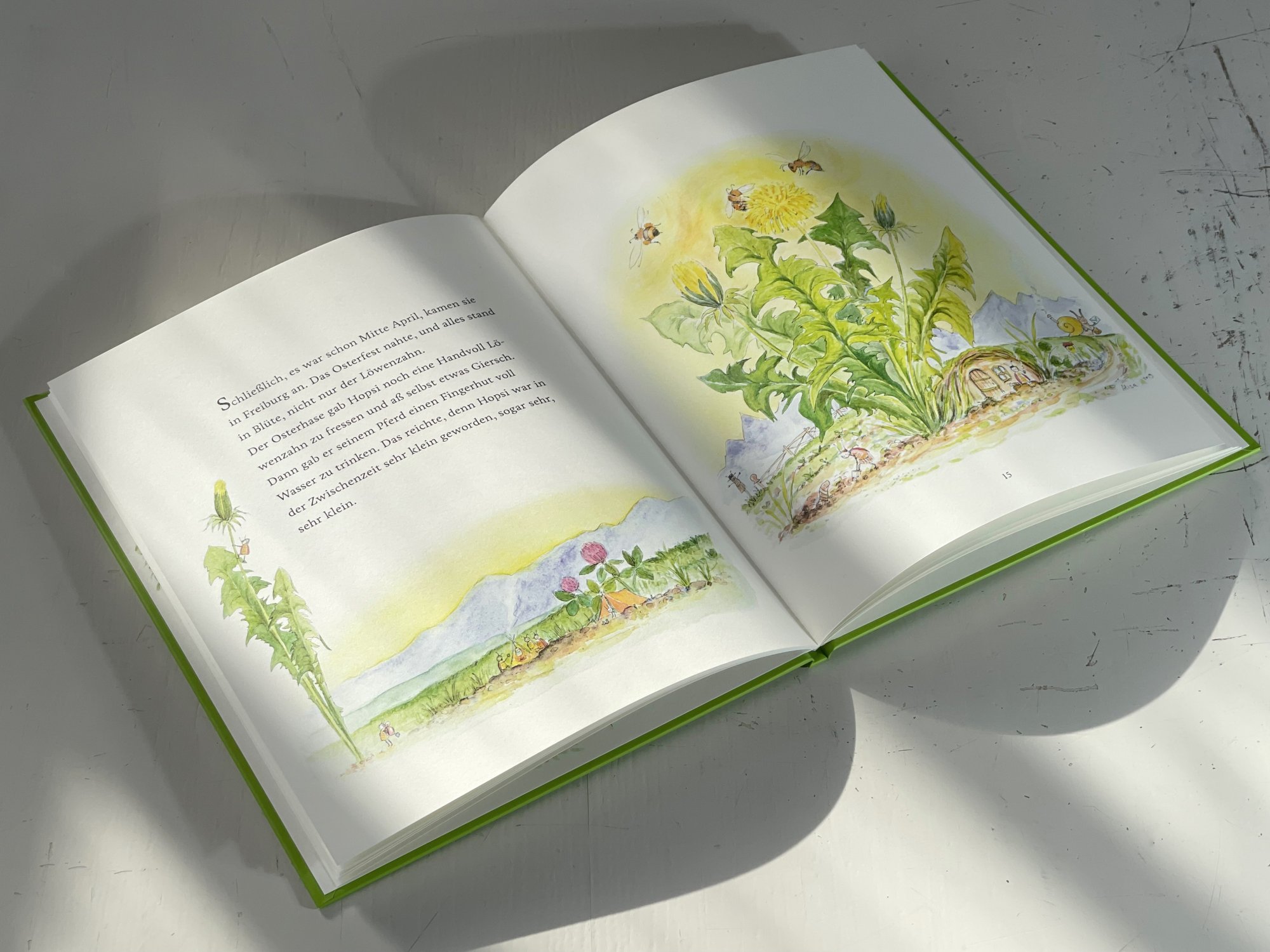 Das Pferd des Osterhasen