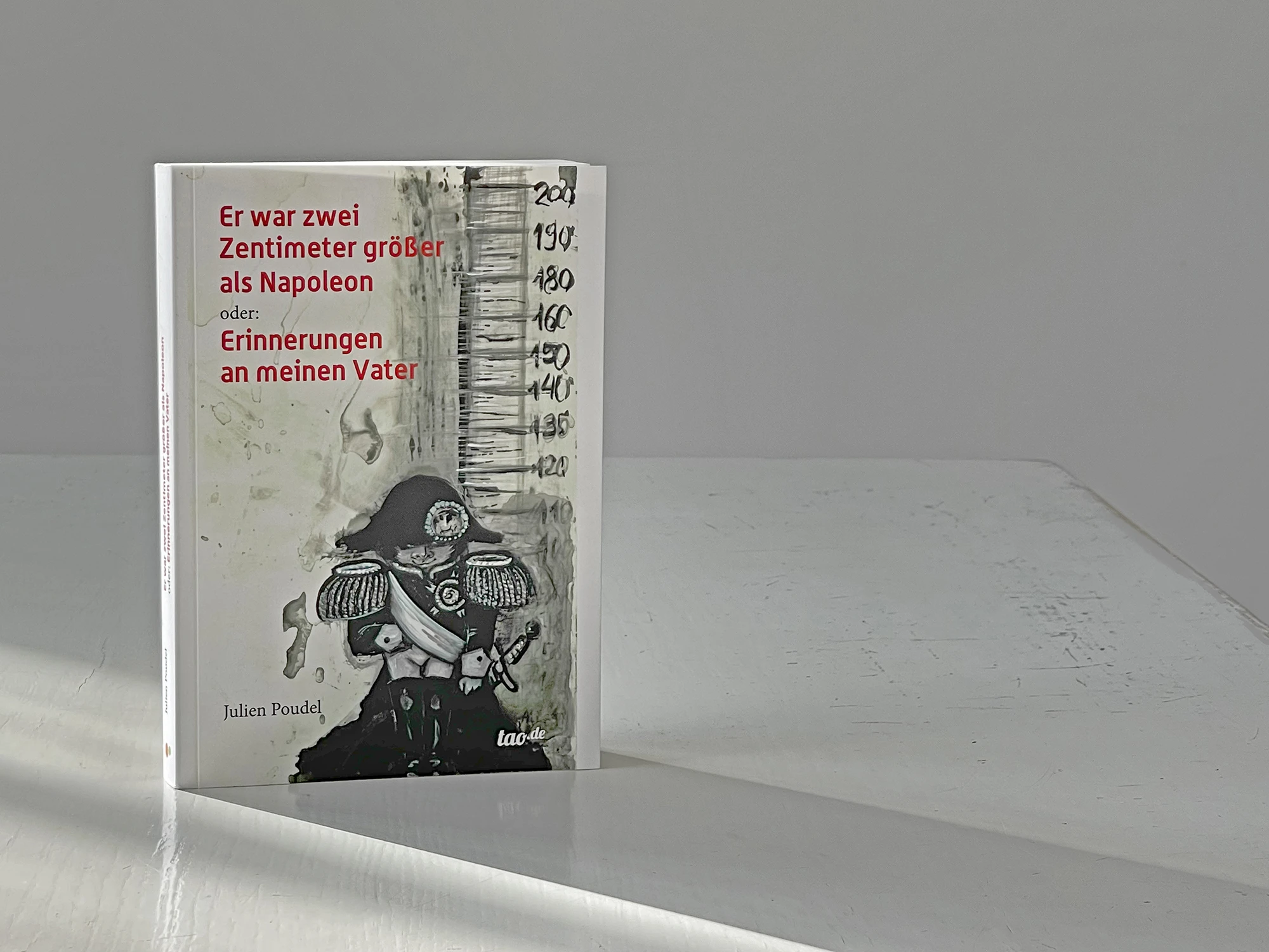 Joachim Gülden, Buchgestaltung, Er war zwei Zentimeter größer als Napoleon