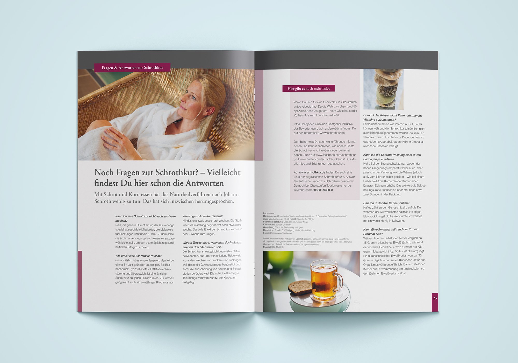 Schrothkurbroschüre Innenseiten