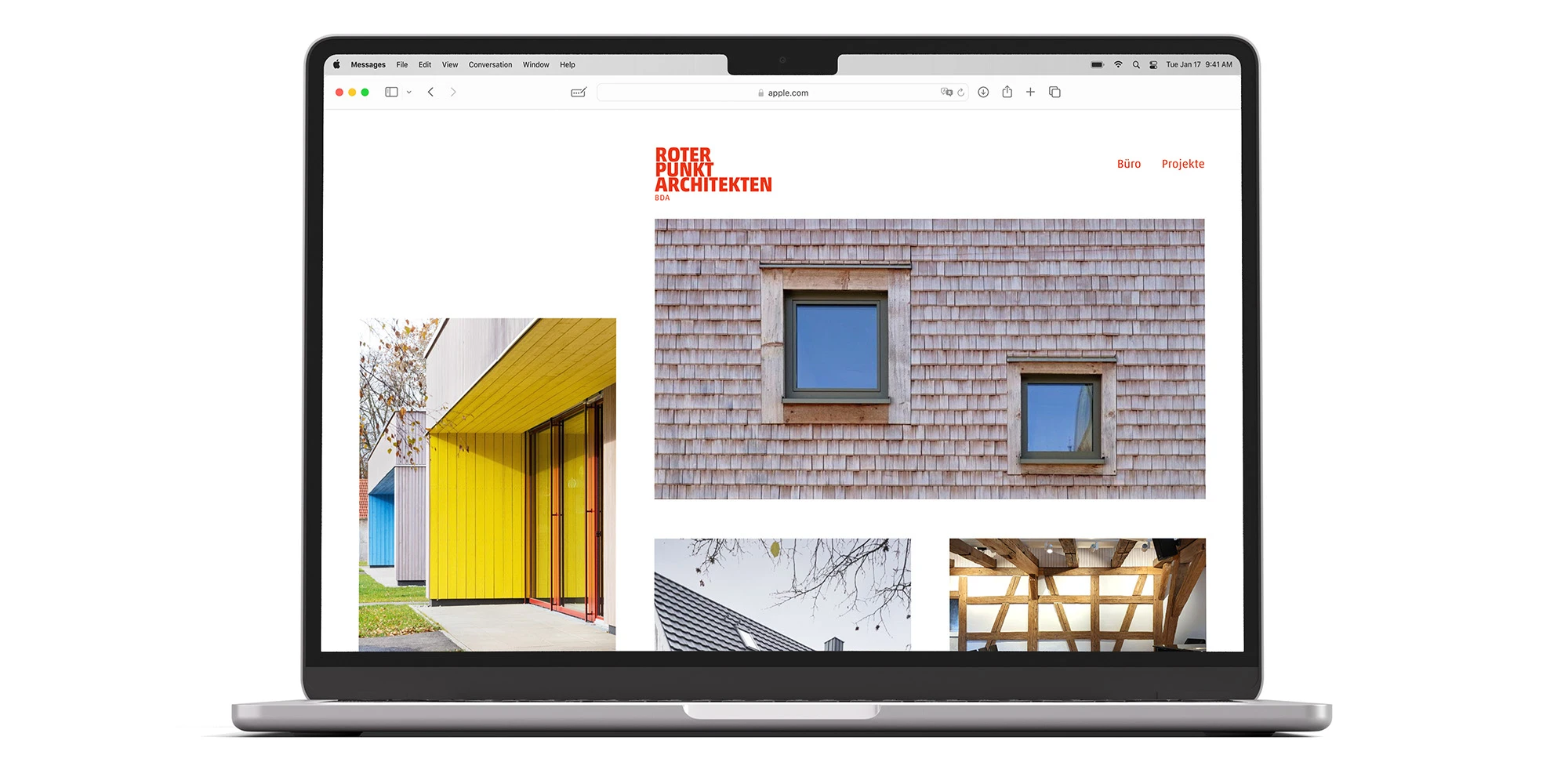 Webdesign Roterpunkt Architekten
