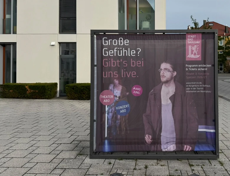 Theater Bad Saulgau City Banner