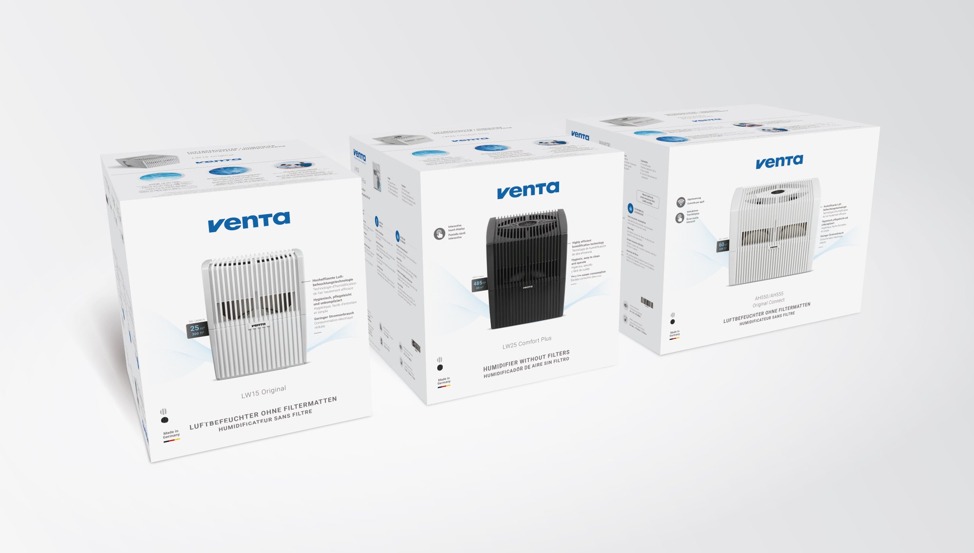 Packaging Design Venta 5er Serie