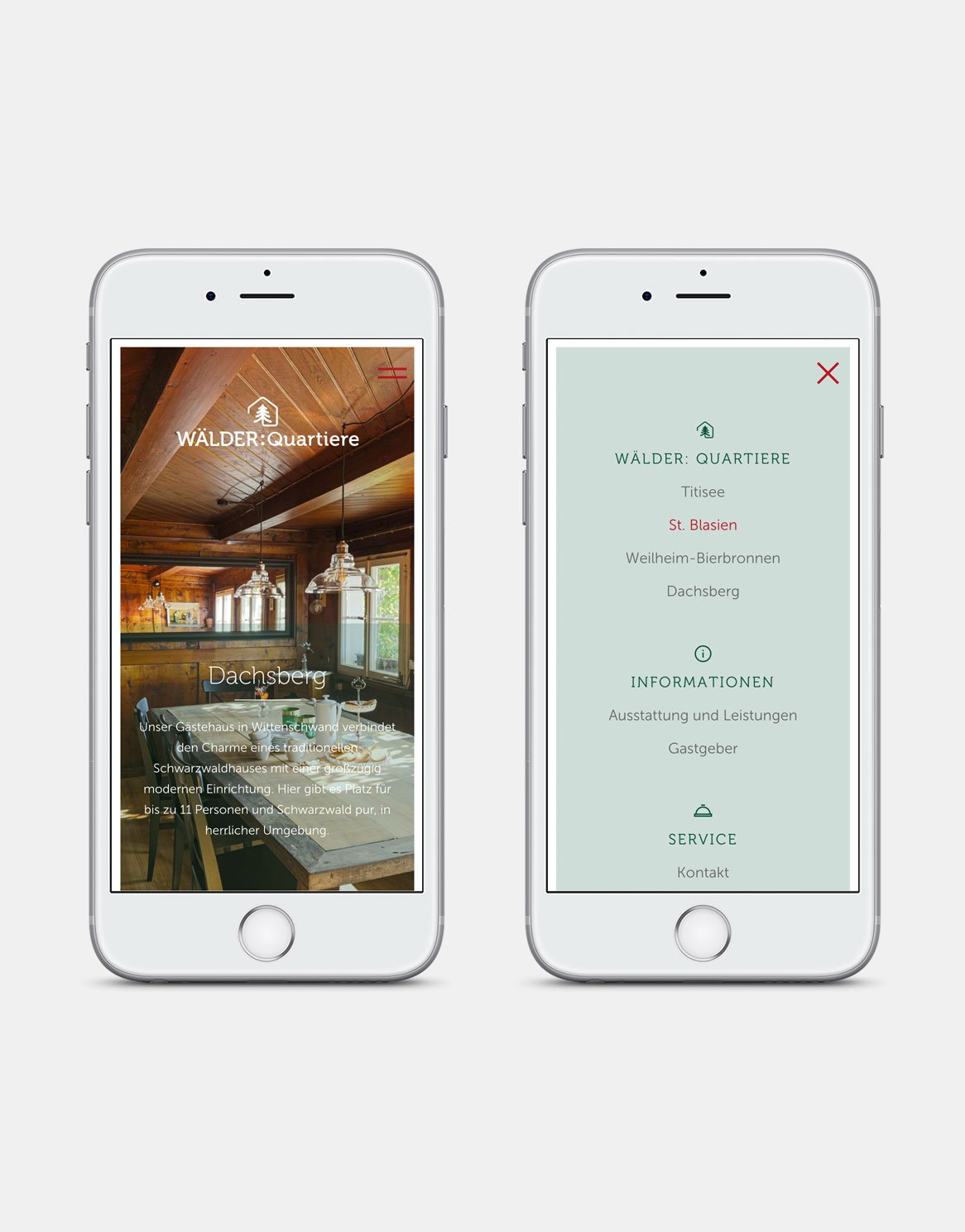 Webdesign Wälder Quartiere