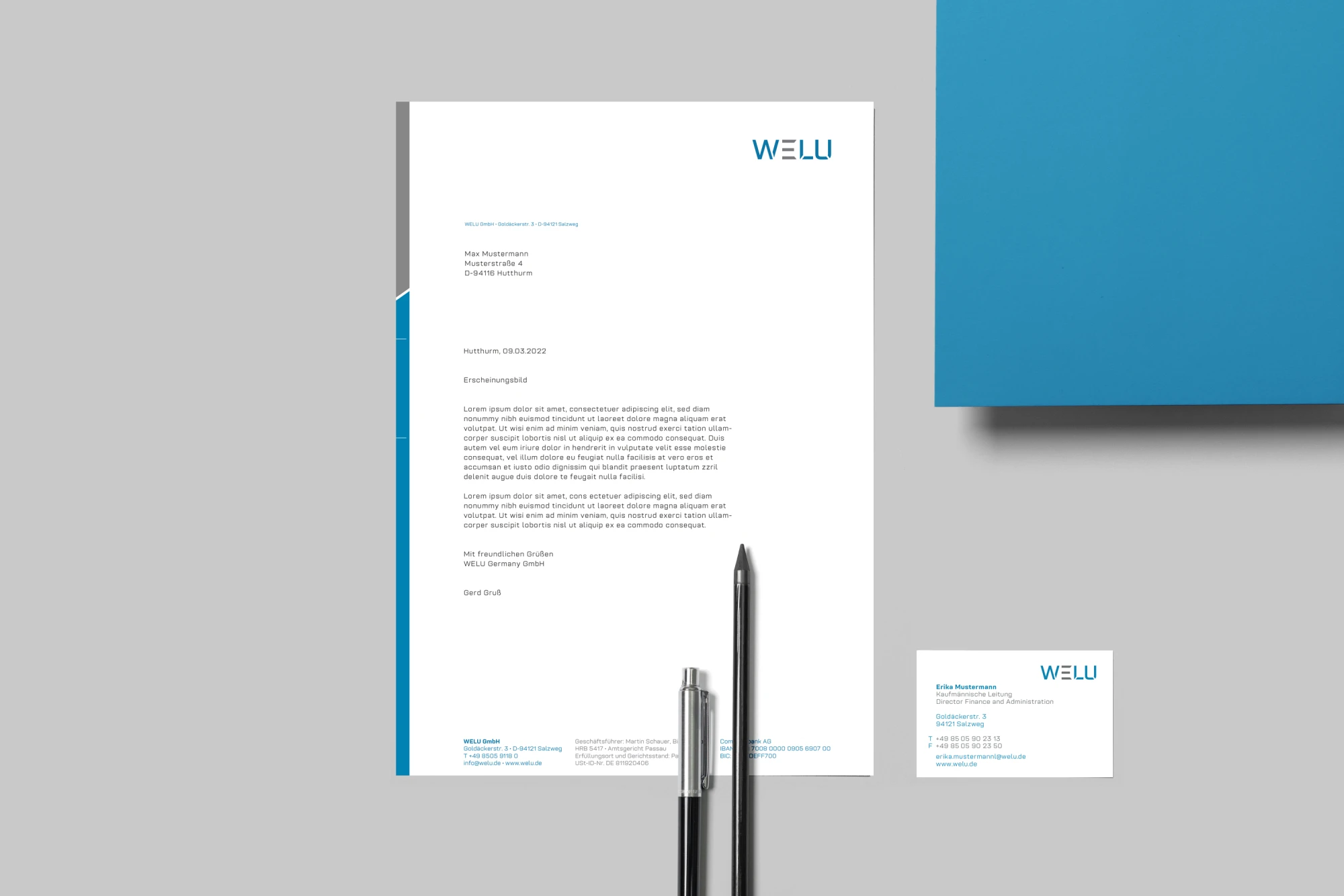 Welu GmbH Corporate Branding